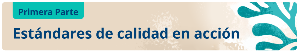 Estándares de calidad en acción